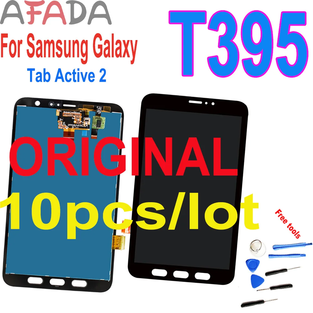 10pcs New Original 8" For Samsung Galaxy Tab Active 2 T395 SM-T395 LCD Display Touch Screen Digitizer Panel Assembly Replacement
10pcs New Original 8" For Samsung Galaxy Tab Active 2 T395 SM-T395 LCD Display Touch Screen Digitizer Panel Assembly Replacement