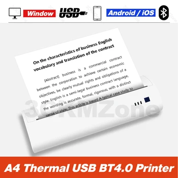 Newest Design A4 USB Printer Portable Mini Bluetooth Wireless Printer Support PDF Documents Photos from Android iOS Mobile Print 
Newest Design A4 USB Printer Portable Mini Bluetooth Wireless Printer Support PDF Documents Photos from Android iOS Mobile Print