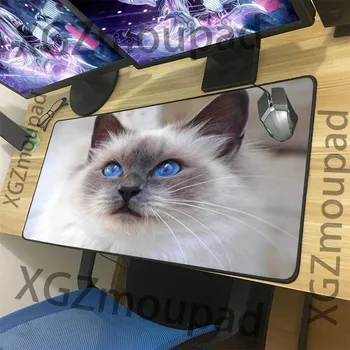 XGZ Animal Sapphire Eyes Cat Custom Large Mouse Pad Black Lock Edge Office Computer Keyboard Desk Mat Natural Rubber Non-slip
XGZ Animal Sapphire Eyes Cat Custom Large Mouse Pad Black Lock Edge Office Computer Keyboard Desk Mat Natural Rubber Non-slip