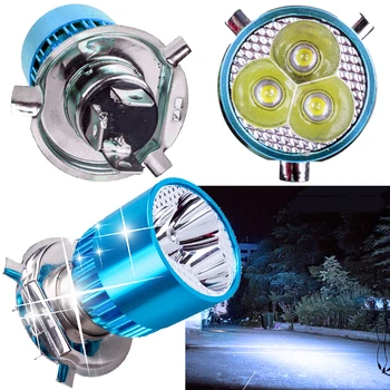 DC 12-85V H4 3 LED Motorcycle Headlight Bulb Hi/Lo Scooter Lamp ATV Fog Light Well Heat Dissipation Function
DC 12-85V H4 3 LED Motorcycle Headlight Bulb Hi/Lo Scooter Lamp ATV Fog Light Well Heat Dissipation Function