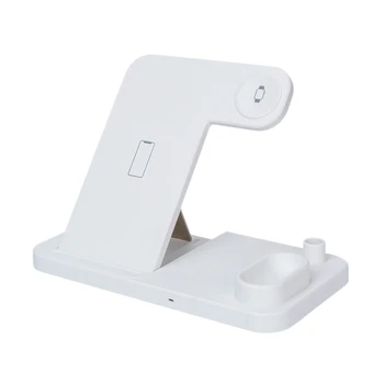 Qi Wireless Charger 4 in 1 10W Fast Charger Station for Apple Watch+ Airpods+Phone +Apple Pencil for iPhone Samsung Galaxy(White
Qi Wireless Charger 4 in 1 10W Fast Charger Station for Apple Watch+ Airpods+Phone +Apple Pencil for iPhone Samsung Galaxy(White