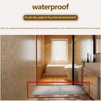 Mice Trap Reusable Rat Killer Board Factory Strong Glue Transparent Pest Control Catcher Family PVC Sticky Mouse Waterproof
Mice Trap Reusable Rat Killer Board Factory Strong Glue Transparent Pest Control Catcher Family PVC Sticky Mouse Waterproof