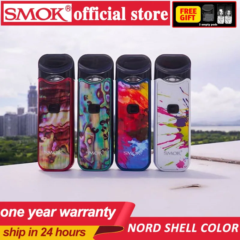 NEW! Original SMOK Nord Kit Button-triggered Pod Anti-Leaking Mini Vape Pen with 1100mAh Battery Pods Coil Accessories VS NOVO
NEW! Original SMOK Nord Kit Button-triggered Pod Anti-Leaking Mini Vape Pen with 1100mAh Battery Pods Coil Accessories VS NOVO