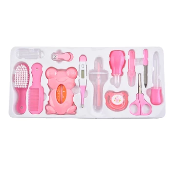 13 Pcs Multifunctional Baby Health Care Tools Thermometer Hygiene Grooming Brush Newborn Kid Kit Nail Trimmer Scissor Toiletries
13 Pcs Multifunctional Baby Health Care Tools Thermometer Hygiene Grooming Brush Newborn Kid Kit Nail Trimmer Scissor Toiletries