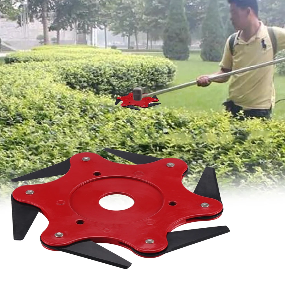 6 blade brush cutter