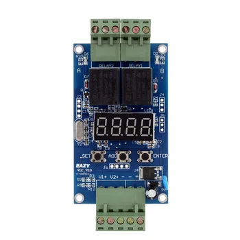Dual Programmable Relay PLC Board Cycle /Delay Timer 2 Voltage Detection control
Dual Programmable Relay PLC Board Cycle /Delay Timer 2 Voltage Detection control