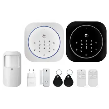 GSM Wireless Infrared Motion Detector Wall-Mounted APP Control Auto Dial Home Security Burglar Alarm System Home Security System
GSM Wireless Infrared Motion Detector Wall-Mounted APP Control Auto Dial Home Security Burglar Alarm System Home Security System