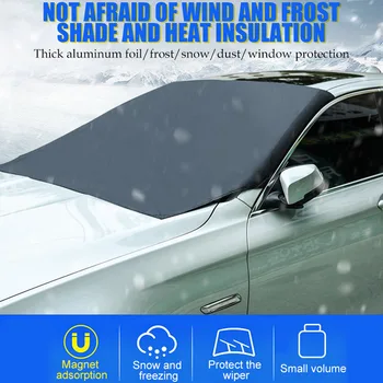 210*125cm Automobile Magnetic Sunshade Cover Car Windshield Snow Sun Shade Waterproof Protector Cover Car Front Windscreen Cover
210*125cm Automobile Magnetic Sunshade Cover Car Windshield Snow Sun Shade Waterproof Protector Cover Car Front Windscreen Cover
