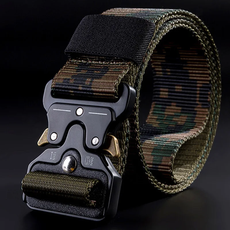 Army Adjustable Belt Military Nylon Men's Metal Buckle Outdoor Heavy Duty Training Belt Hunting Long Waist Belt Canvas
Army Adjustable Belt Military Nylon Men's Metal Buckle Outdoor Heavy Duty Training Belt Hunting Long Waist Belt Canvas