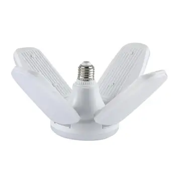 E27 60W 2835 Led Garage Lamp 165V-265V Folding Four-Leaf Deformation Lamp Garage Lighting For Home Warehouse Workshop
E27 60W 2835 Led Garage Lamp 165V-265V Folding Four-Leaf Deformation Lamp Garage Lighting For Home Warehouse Workshop