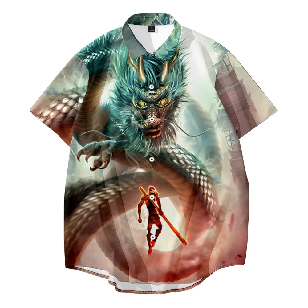 Oversize 6XL Mens Vintage Dragon Printing Loose Short Sleeve Stand Collar Casual Beach Shirt Daily Wearing Streetwear
Oversize 6XL Mens Vintage Dragon Printing Loose Short Sleeve Stand Collar Casual Beach Shirt Daily Wearing Streetwear