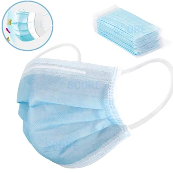3 Laye Mask dust protection Masks Disposable Face Masks Elastic Ear Loop Disposable Dust Filter Safety Mask Anti-Dust 20pcs/pac
3 Laye Mask dust protection Masks Disposable Face Masks Elastic Ear Loop Disposable Dust Filter Safety Mask Anti-Dust 20pcs/pac
