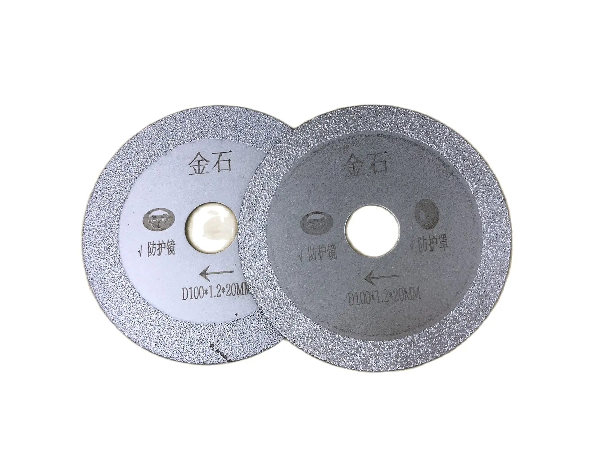 5 Pieces 100MM 4 Inch Marble Brazing Cutting Blade Diamond Rock Plate Saw Blade Stone Dry Cutting Ceramic Angle Grinder Blade
5 Pieces 100MM 4 Inch Marble Brazing Cutting Blade Diamond Rock Plate Saw Blade Stone Dry Cutting Ceramic Angle Grinder Blade
