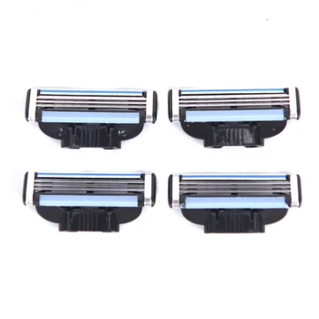 4PCS/Lot Men Face Shaving Razors Replacement Blades Male Manual Razor Blades For Standard Beard Shaver Trimmer Blades 3 Layers
4PCS/Lot Men Face Shaving Razors Replacement Blades Male Manual Razor Blades For Standard Beard Shaver Trimmer Blades 3 Layers