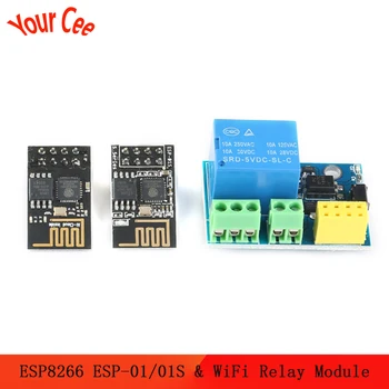 ESP8266 ESP-01S esp 01 5V WiFi Relay Module Things Smart Home Remote Control Switch for Phone APP ESP01 Relay Module
ESP8266 ESP-01S esp 01 5V WiFi Relay Module Things Smart Home Remote Control Switch for Phone APP ESP01 Relay Module