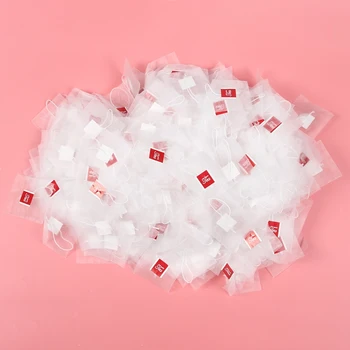 1000Pcs5.5 X 7Cm Pyramid Tea Bag Filter Nylon Tea Bag Single String Label Transparent Empty Tea Bag
1000Pcs5.5 X 7Cm Pyramid Tea Bag Filter Nylon Tea Bag Single String Label Transparent Empty Tea Bag