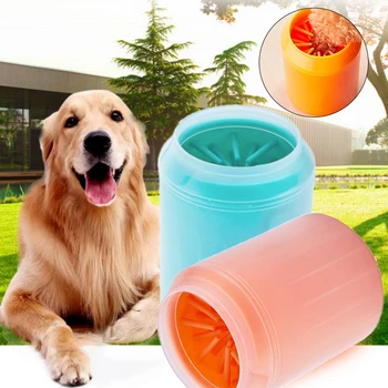 Dog Paw Cleaner Cup Soft Silicone Combs Portable Pet Foot Washer Clean Brushes Quickly Wash Dirty Cat Feet Cleaning Bucket 
Dog Paw Cleaner Cup Soft Silicone Combs Portable Pet Foot Washer Clean Brushes Quickly Wash Dirty Cat Feet Cleaning Bucket