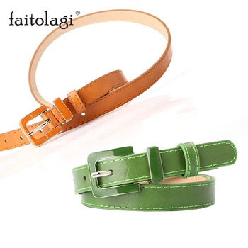 Belt for Women Alloy Buckle Female Jeans Belt Oil Drop Leather Ladies Dress Waist Belt Wild Black Green Waistband
Belt for Women Alloy Buckle Female Jeans Belt Oil Drop Leather Ladies Dress Waist Belt Wild Black Green Waistband