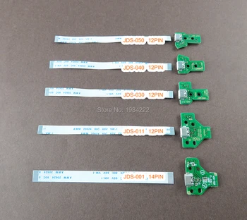 2sets/Lot USB Charging Port Socket Charger Board with PCB+cable 12/14pin For PS4 Controller JDS-040 JDS-030 JDS-011 001 050
2sets/Lot USB Charging Port Socket Charger Board with PCB+cable 12/14pin For PS4 Controller JDS-040 JDS-030 JDS-011 001 050