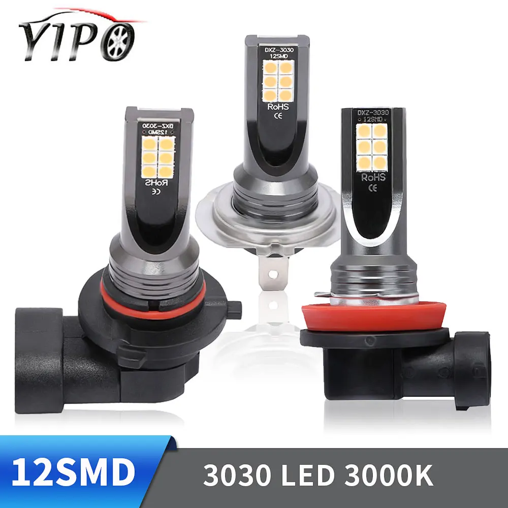 High Power headlight led H7 H1 H11 H3 9005/HB3 9006/HB4 auto 12smd 3030 led fog light car bulb lamp for Honda 3000k yellow 2pcs
High Power headlight led H7 H1 H11 H3 9005/HB3 9006/HB4 auto 12smd 3030 led fog light car bulb lamp for Honda 3000k yellow 2pcs