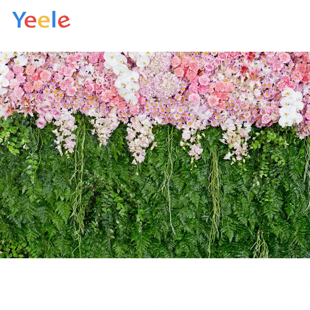 Yeele Flowers Vines Wall Wedding Curtain Bridal Photography Backdrops Vinyl Photo Customized Backgrounds Props For Photo Studio
Yeele Flowers Vines Wall Wedding Curtain Bridal Photography Backdrops Vinyl Photo Customized Backgrounds Props For Photo Studio