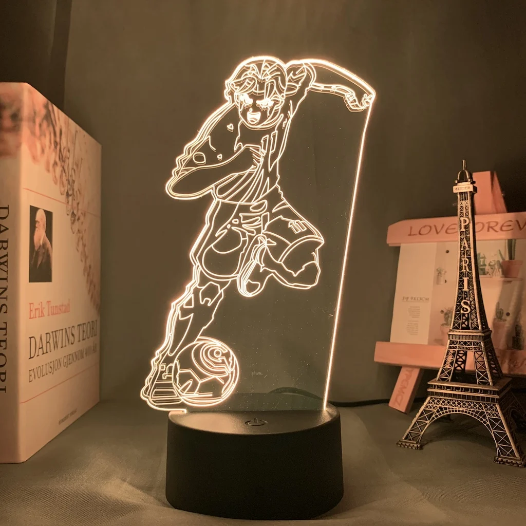 Anime Captain Tsubasa Figure Led Night Light for Home Room Decoration Nightlight Something about Football Gift Table 3d Lamp
Anime Captain Tsubasa Figure Led Night Light for Home Room Decoration Nightlight Something about Football Gift Table 3d Lamp