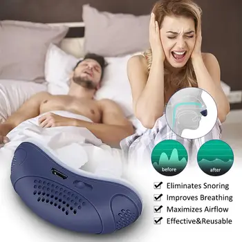 3 Colors Mini Electric Anti Snoring Device for Sleep Apnea Stop Snore Aid Stopper Snoring Device
3 Colors Mini Electric Anti Snoring Device for Sleep Apnea Stop Snore Aid Stopper Snoring Device