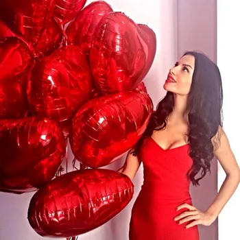 18inch red heart love aluminum foil balloon baby shower birthday party wedding decor Valentine's air balloons Anniversary globos
18inch red heart love aluminum foil balloon baby shower birthday party wedding decor Valentine's air balloons Anniversary globos