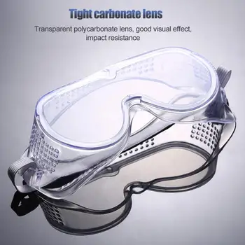 UV-protection Windshield Anti-Sand Dustproof Goggle Anti-fog Coating Outdoor Chemical Goggles Transparent Eye Protection Glasses
UV-protection Windshield Anti-Sand Dustproof Goggle Anti-fog Coating Outdoor Chemical Goggles Transparent Eye Protection Glasses