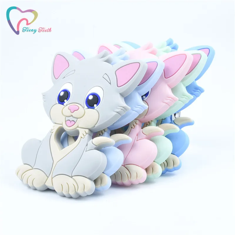 20PCS Silicone Lady-Cat Teether BPA Free Silicone Cat Shape Cartoon Food Grade Baby Teething Toy For Teeth Nursing Baby Teethers
20PCS Silicone Lady-Cat Teether BPA Free Silicone Cat Shape Cartoon Food Grade Baby Teething Toy For Teeth Nursing Baby Teethers