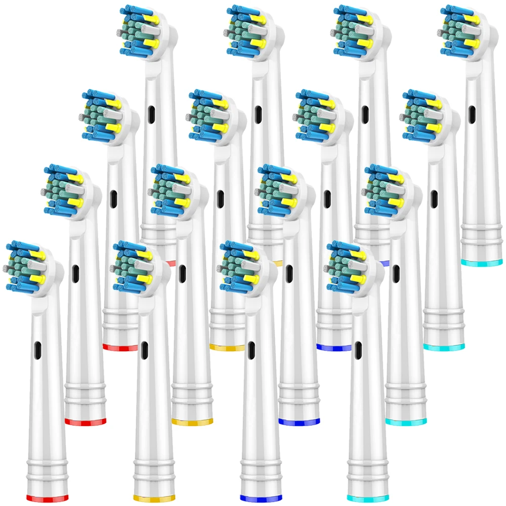 16 PCS Toothbrush Replacement Brush Heads for Oral B Electric Toothbrush Advance Power/Pro Health/Triumph/3D Excel
16 PCS Toothbrush Replacement Brush Heads for Oral B Electric Toothbrush Advance Power/Pro Health/Triumph/3D Excel