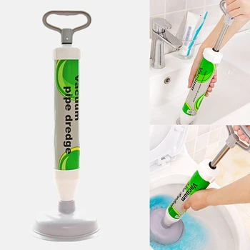 High-Pressure Bathroom Clog Remover Vacuum Pipe Manual Sink Plunger Opener Toilet Air Power Drain Blaster Cleaner Suction Pump
High-Pressure Bathroom Clog Remover Vacuum Pipe Manual Sink Plunger Opener Toilet Air Power Drain Blaster Cleaner Suction Pump