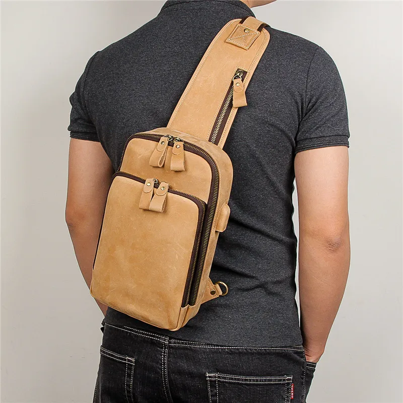 Men Chest Bag for 7.9" iPad USB Backpack Charging Short Trip Messenger Bags Water Repellent Crossbody Shoulder Bag New
Men Chest Bag for 7.9" iPad USB Backpack Charging Short Trip Messenger Bags Water Repellent Crossbody Shoulder Bag New