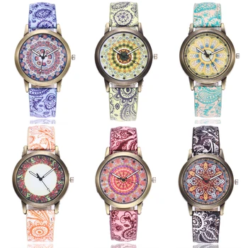 Casual Analog Quartz Watch Exquisite and Delicate Design Appearance Leather Strap Women Bohemian Vintage Quartz Watches
Casual Analog Quartz Watch Exquisite and Delicate Design Appearance Leather Strap Women Bohemian Vintage Quartz Watches