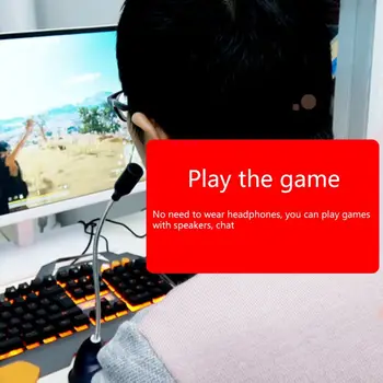 MC-309 Computer Microphone 3.5mm Condenser Mic for Recording Gaming Chatting PXPE
MC-309 Computer Microphone 3.5mm Condenser Mic for Recording Gaming Chatting PXPE