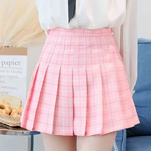 FOR Women High Waist Pleated Skirt Summer Autumn Casual -line Plaid Skirts Japanese School Uniform Mini Skirts for Girls
FOR Women High Waist Pleated Skirt Summer Autumn Casual -line Plaid Skirts Japanese School Uniform Mini Skirts for Girls