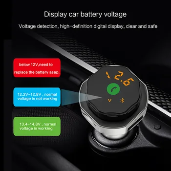 Wireless Bluetooth Car FM Transmitter Kit Safety Hammer LCD MP3 Music Player Receiver 2 USB Charger Hand-free A2DP Radio AUX
Wireless Bluetooth Car FM Transmitter Kit Safety Hammer LCD MP3 Music Player Receiver 2 USB Charger Hand-free A2DP Radio AUX