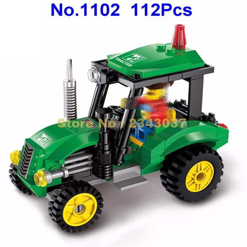 1102 112pcs city happy farmer farm tractor enlighten building blocks 1 figure Toy
1102 112pcs city happy farmer farm tractor enlighten building blocks 1 figure Toy