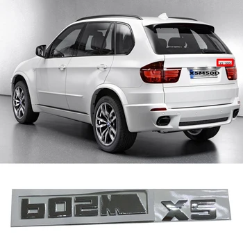 Silver Chrome ForBMW X3M50d X5M50d X6M50d X5 E70 E53 E90 F30 X6 X5 X3 SX5M50DFLASH New Rear Car Sticker 3D Letter Number Emblem
Silver Chrome ForBMW X3M50d X5M50d X6M50d X5 E70 E53 E90 F30 X6 X5 X3 SX5M50DFLASH New Rear Car Sticker 3D Letter Number Emblem