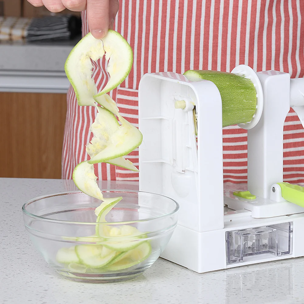 5 Blade Mandoline Manual Vegetable Cutter Multifunction Vegetable Spiralizer Slicer Grater Potato Spiral Cutter Zucchini Slicer
5 Blade Mandoline Manual Vegetable Cutter Multifunction Vegetable Spiralizer Slicer Grater Potato Spiral Cutter Zucchini Slicer