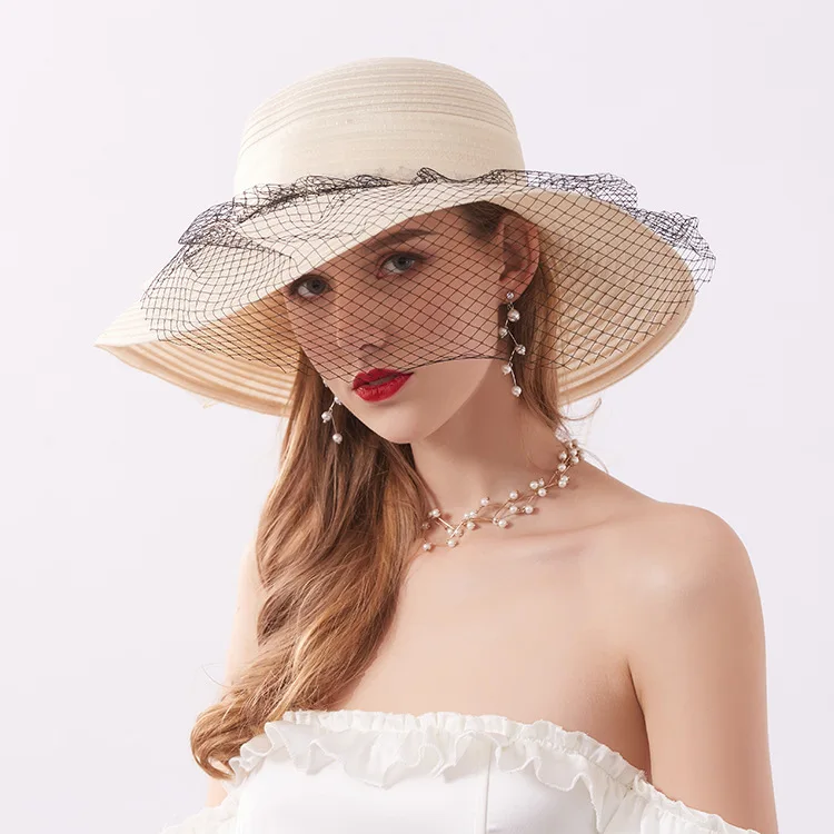 Mingli Tengda Wedding Accessories Decoration Hat Basin Cap Ganesha Flower Gauze Hat Vacation Beach Hats Bride Birdcage Tiara
Mingli Tengda Wedding Accessories Decoration Hat Basin Cap Ganesha Flower Gauze Hat Vacation Beach Hats Bride Birdcage Tiara