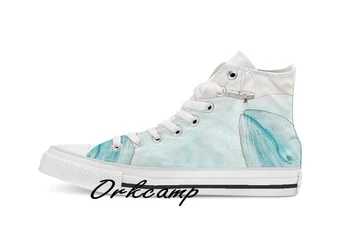 Whale watching Custom Casual High Top lace-up Canvas shoes sneakers Drop shipping
Whale watching Custom Casual High Top lace-up Canvas shoes sneakers Drop shipping