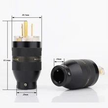 Hi-end P201TG Gold Plated US Version Power Cable Adapter Hifi Audio US AC Power Connector Mains Cable Plug
Hi-end P201TG Gold Plated US Version Power Cable Adapter Hifi Audio US AC Power Connector Mains Cable Plug