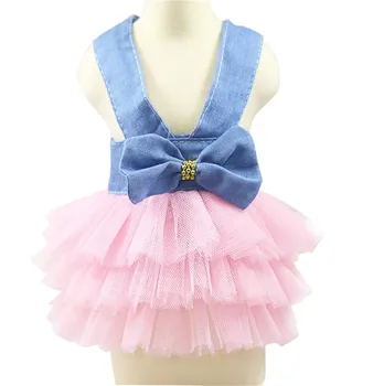 Summer Dress for Dog Pets Dog Clothes Chihuahua Wedding Dress Skirt Puppy Clothing Spring Dress for Dogs Jean Pet Clothes XS-2XL 
Summer Dress for Dog Pets Dog Clothes Chihuahua Wedding Dress Skirt Puppy Clothing Spring Dress for Dogs Jean Pet Clothes XS-2XL