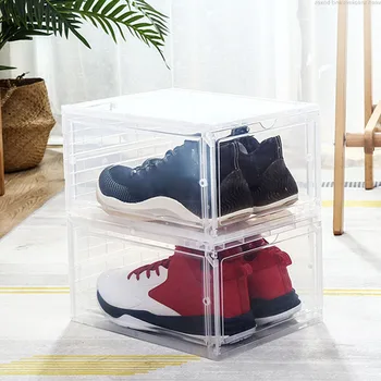 Boot Shoe Plastic Storage Transparent Box Stackable Case Drawer Organizer Home JS22
Boot Shoe Plastic Storage Transparent Box Stackable Case Drawer Organizer Home JS22