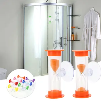Hourglass Shower Timer Practical Convenient ABS with Sucker Toy Accessories Home Sand Clock Bathroom Gadget Bathing Tool
Hourglass Shower Timer Practical Convenient ABS with Sucker Toy Accessories Home Sand Clock Bathroom Gadget Bathing Tool