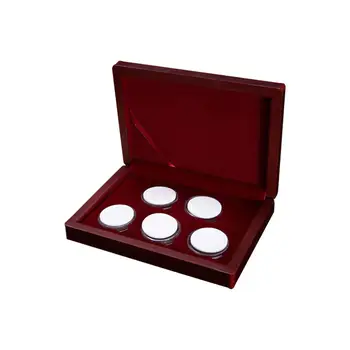 Wooden Coin Protector Case Coin Collection Transparent Coin Storage Box 25/27/30mm Round Coin Capsules Containers Storage Box 
Wooden Coin Protector Case Coin Collection Transparent Coin Storage Box 25/27/30mm Round Coin Capsules Containers Storage Box