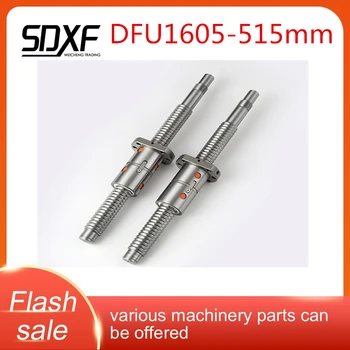 Ball screw, factory direct, model DFU1605, length 515to 900mm, end processed or not processed, separate screw without nut
Ball screw, factory direct, model DFU1605, length 515to 900mm, end processed or not processed, separate screw without nut