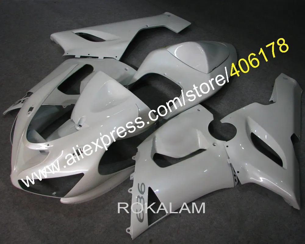 ZX-6R 05-06 Fairing Kit For Kawasaki Ninja ZX6R 2005 2006 White Road Bike Fairings (Injection Molding)
ZX-6R 05-06 Fairing Kit For Kawasaki Ninja ZX6R 2005 2006 White Road Bike Fairings (Injection Molding)