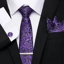4Pcs Set For Tie Hanky Cufflinks Tie Clips Men Business Formal Wedding Classic 100%Silk Men Necktie 7.5cm Wide Ties Men's Set
4Pcs Set For Tie Hanky Cufflinks Tie Clips Men Business Formal Wedding Classic 100%Silk Men Necktie 7.5cm Wide Ties Men's Set